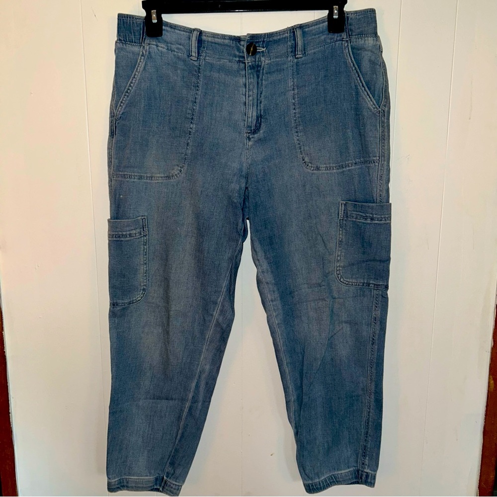 Sonoma Cargo Denim Jeans Women’s 14